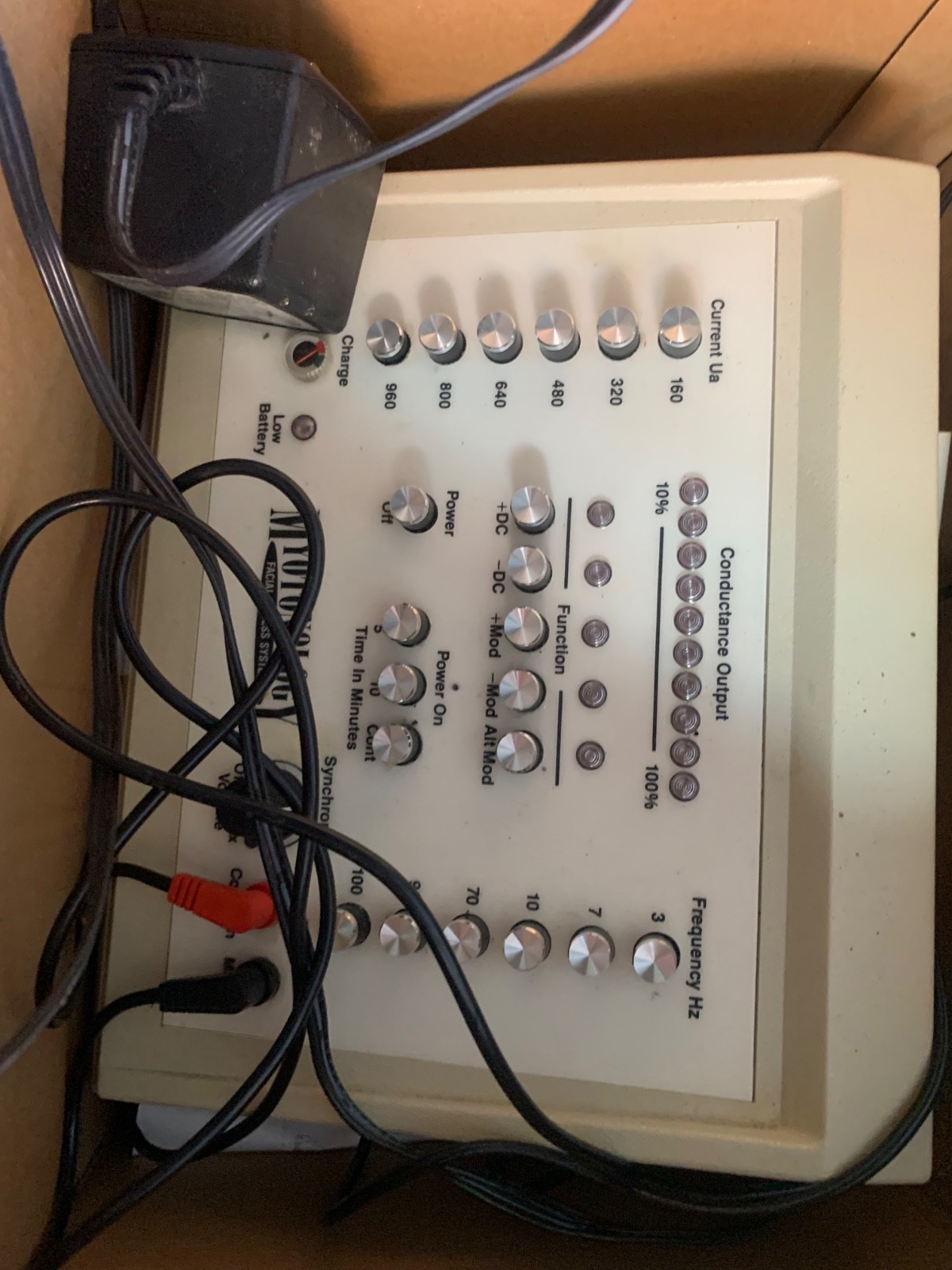 Myotonology Microcurrent Facial Fitness System