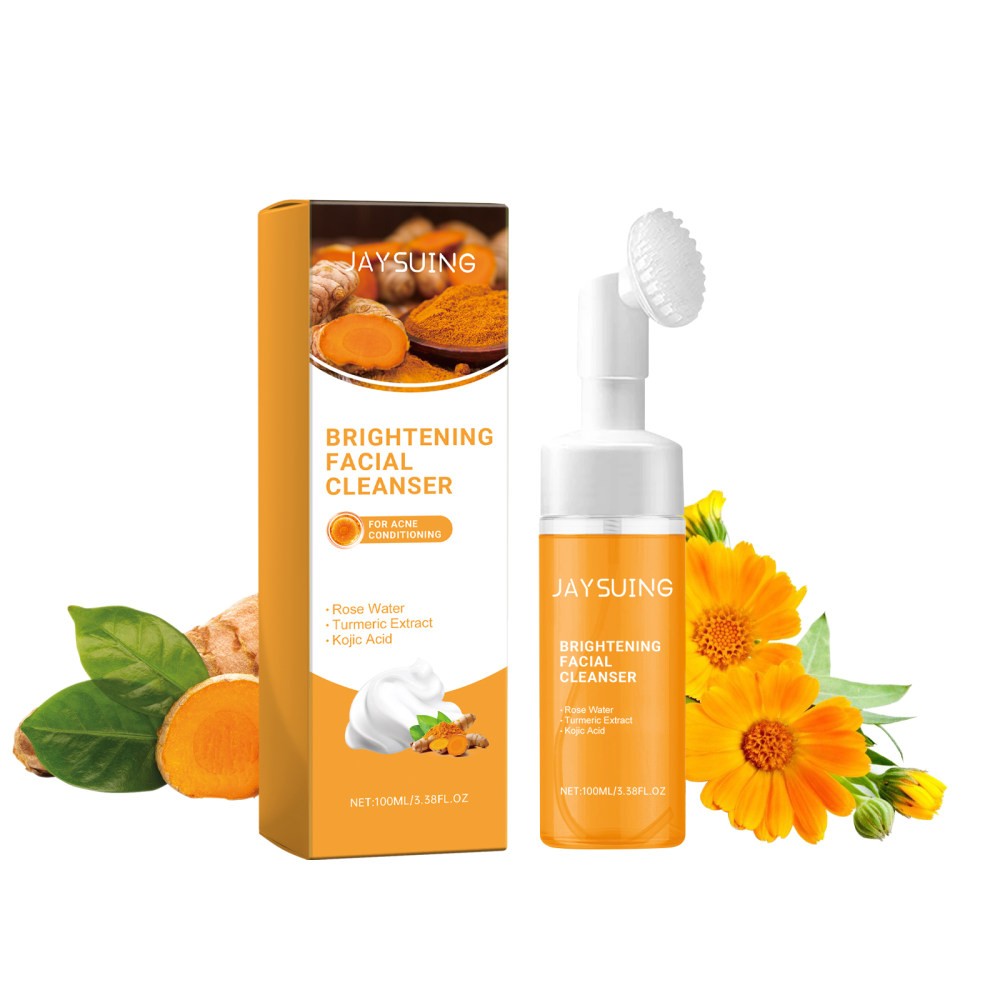 Turmeric Cleansing Mousse ntle Cleansing Facial Skin Pores