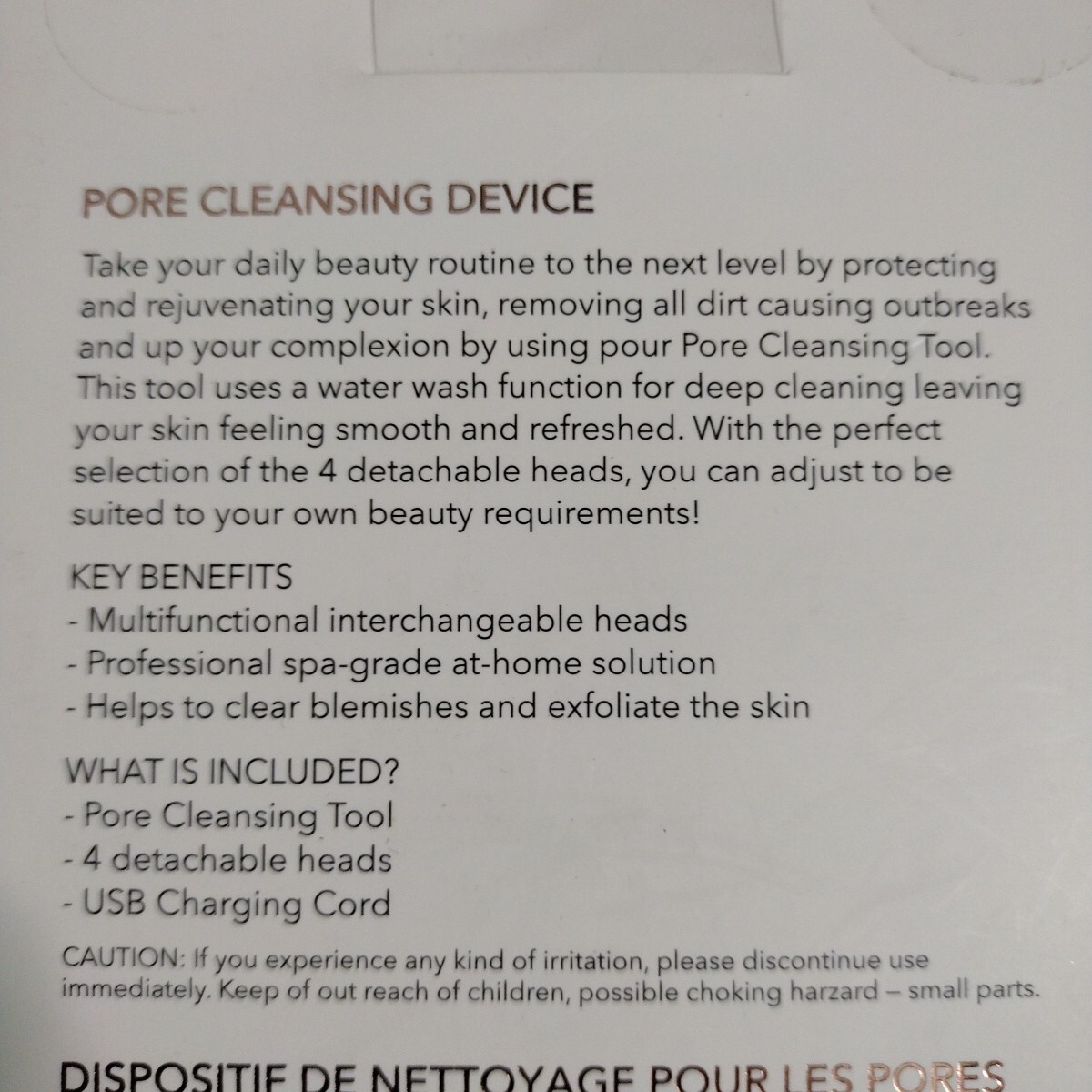 Zoe Ayla Pore Cleansing Device New
