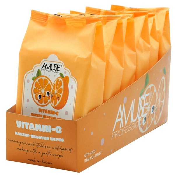 Toallitas Desmaquillantes con Vitamina C Amuse