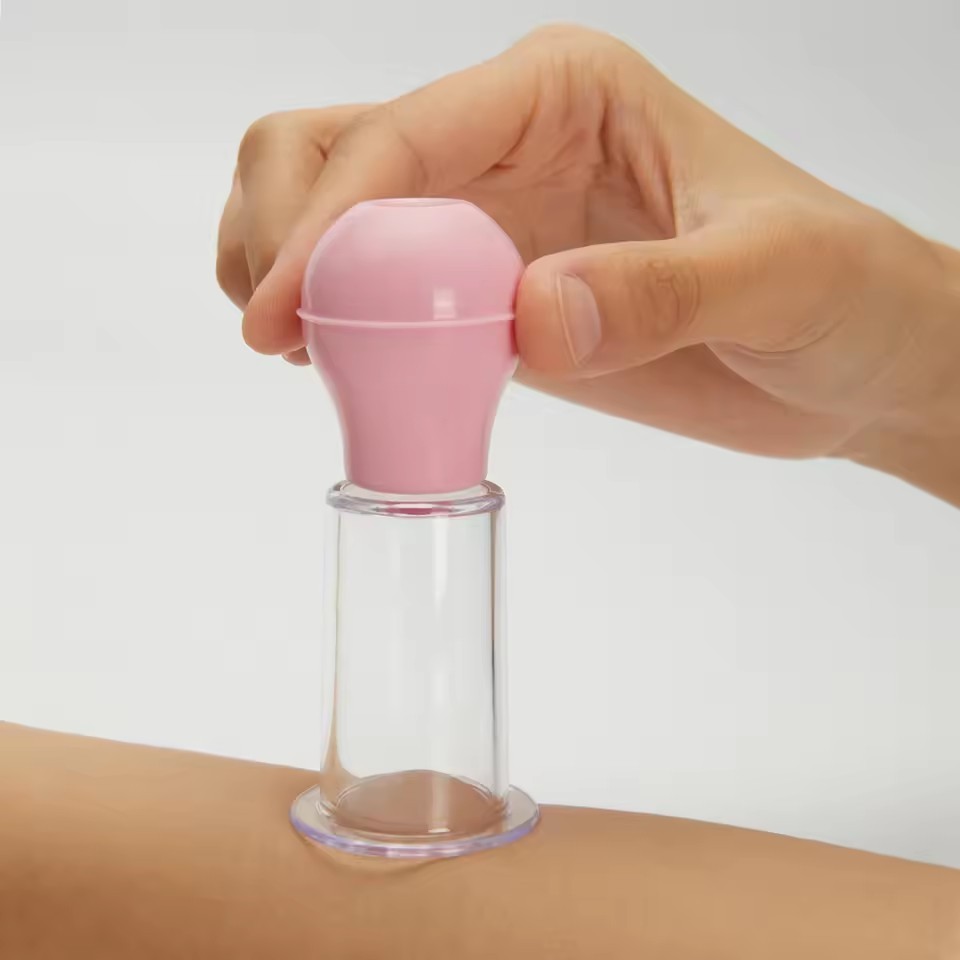 Cupping Skin Lifting Anti Cellulite Massager for Face Pvc Body Cups Skin Scrapin