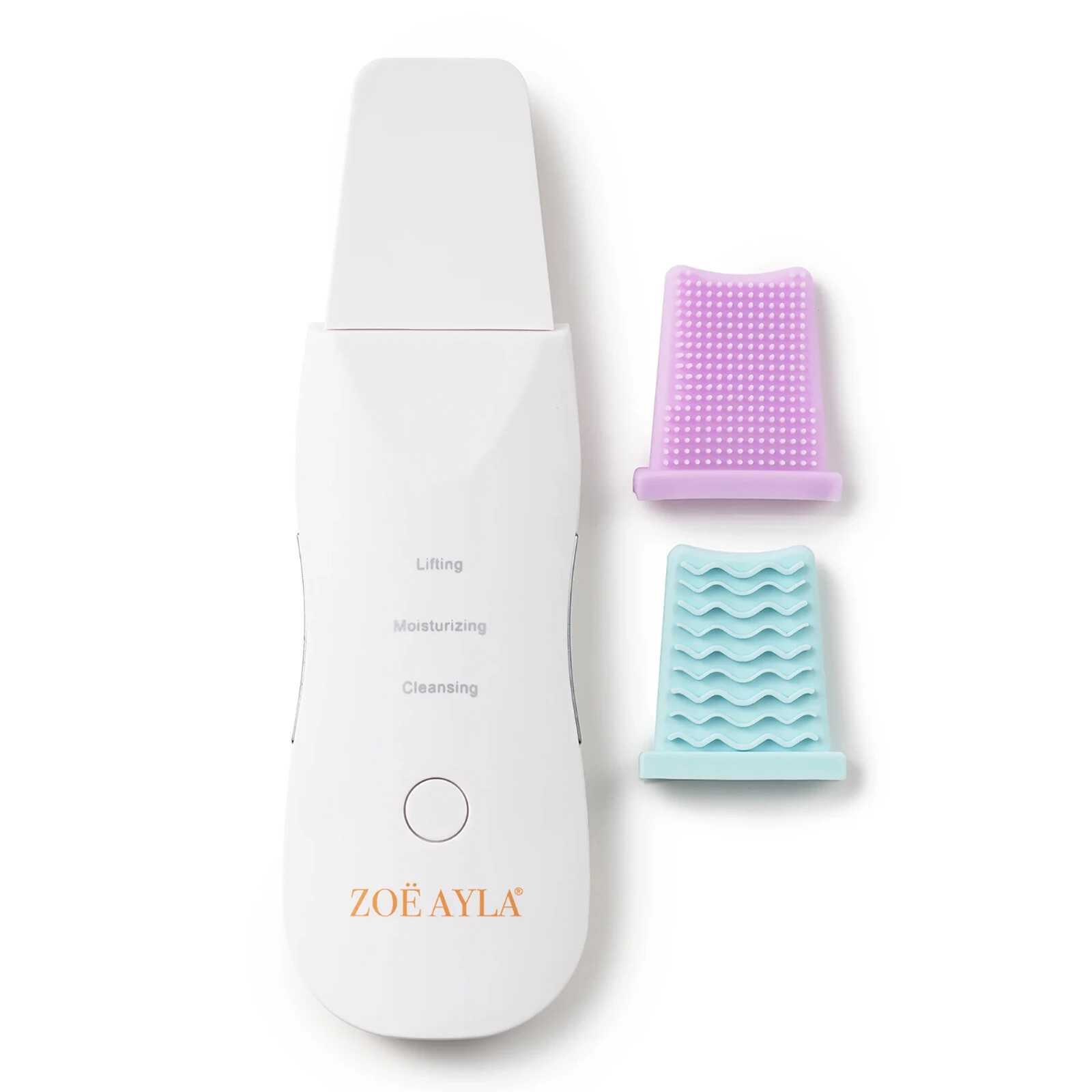 ZOE AYLA Ultrasonic Lifting & Exfoliating Scrubber-Lift, Moisturize, Cleanse-NEW