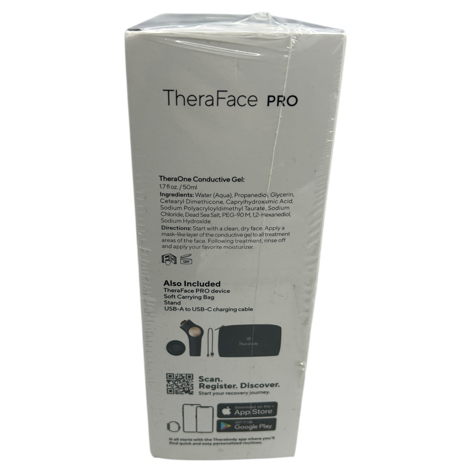 Thera Face Pro Black 2022 Therabody Brand New Factory Sealed Free Ship
