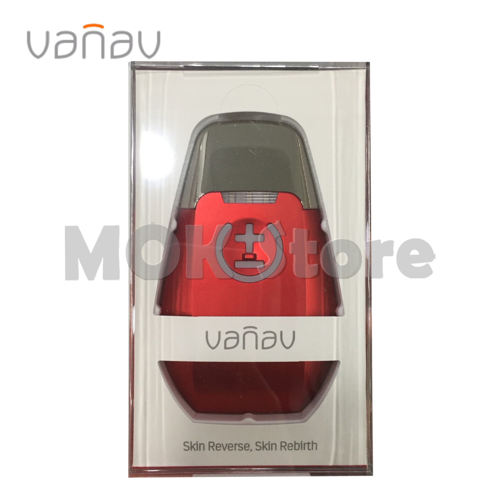 VANAV Time Machine Galvanic Ion Facial Massager PSC-1001 Red Doctorstech
