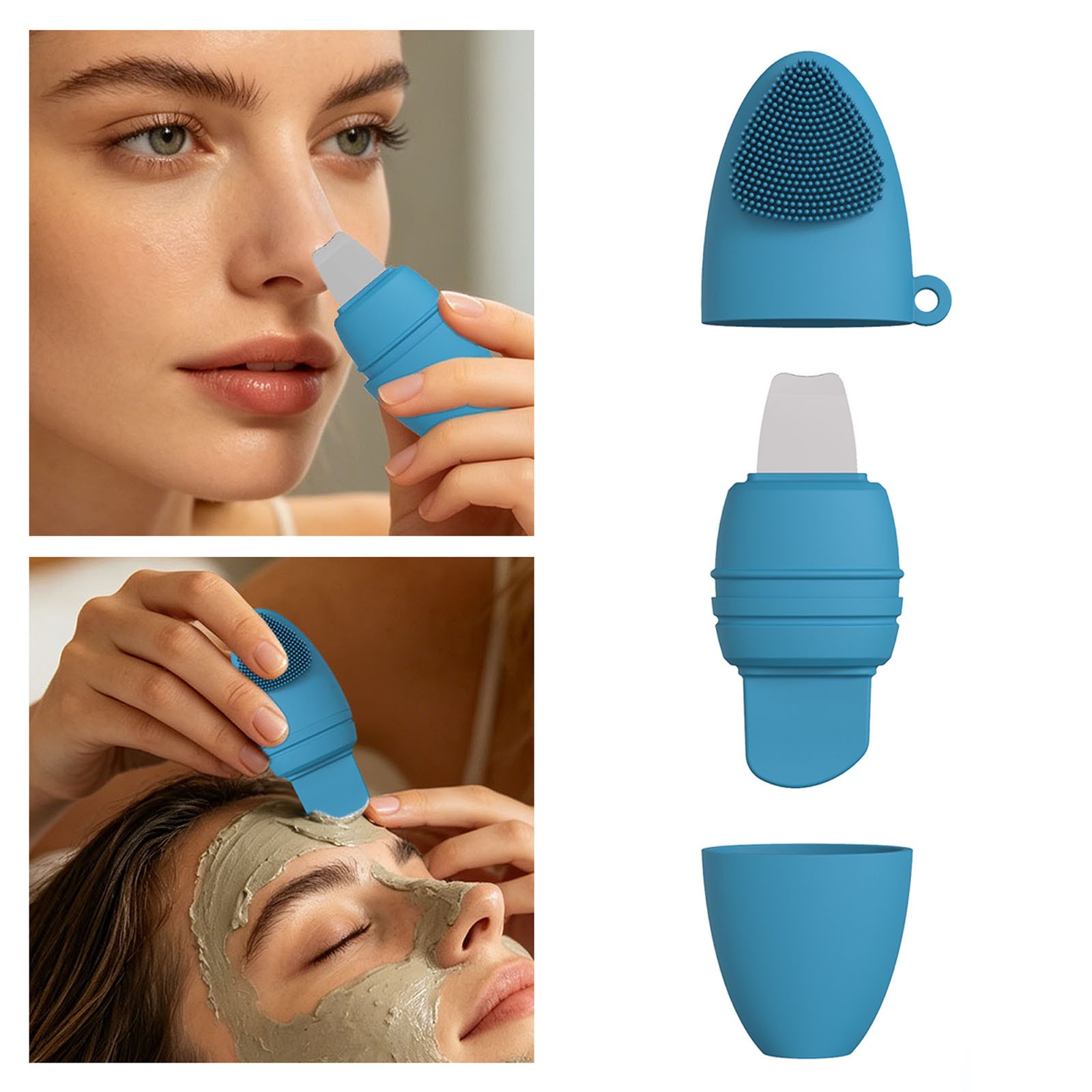 Blackhead Remover Facial Pore Spatula For Cleansing And Exfoliation