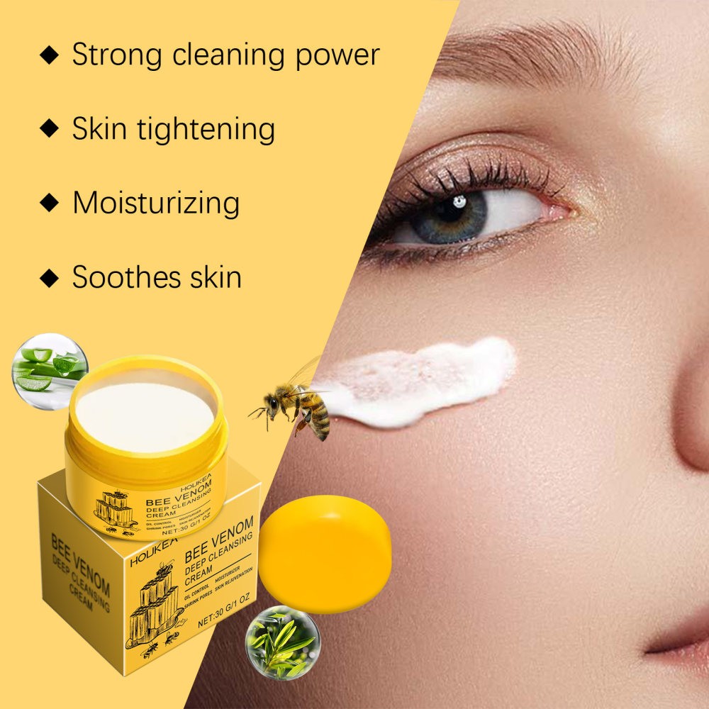Bee Venom Cleansing Cre Hydrating, Moisturizing, Moisturizing,
