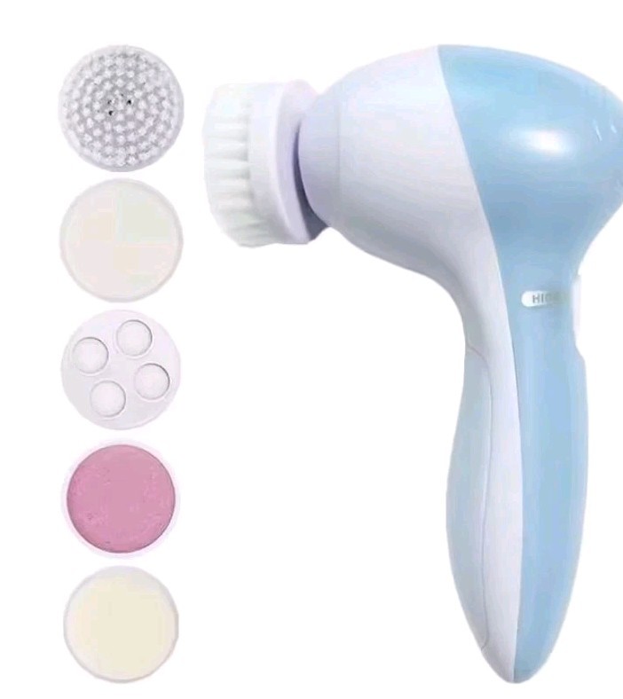 Electric 5 IN 1 Electric Facial Cleaner Brush Wash Machine Spa Skin Care Massage