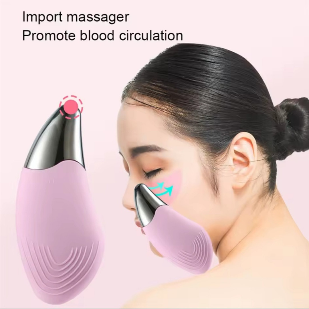 Silicone Electric Face Cleansing Brush, Massage Relaxation Tool