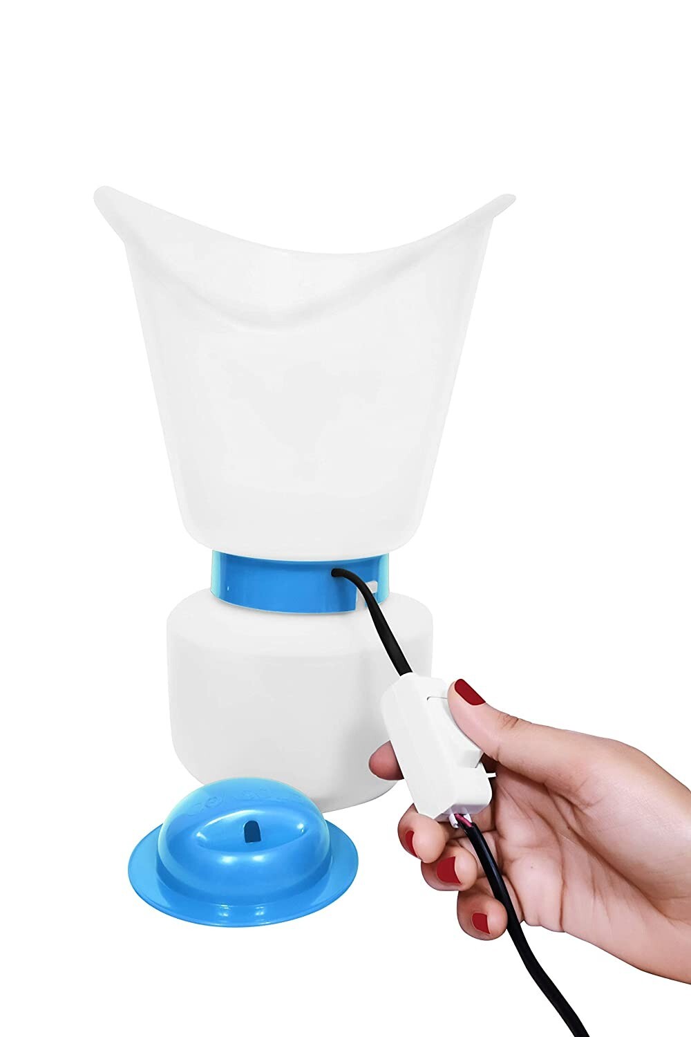 Steamer for Cold and Cough with warranty (With Switch) – Face Steamer Machine