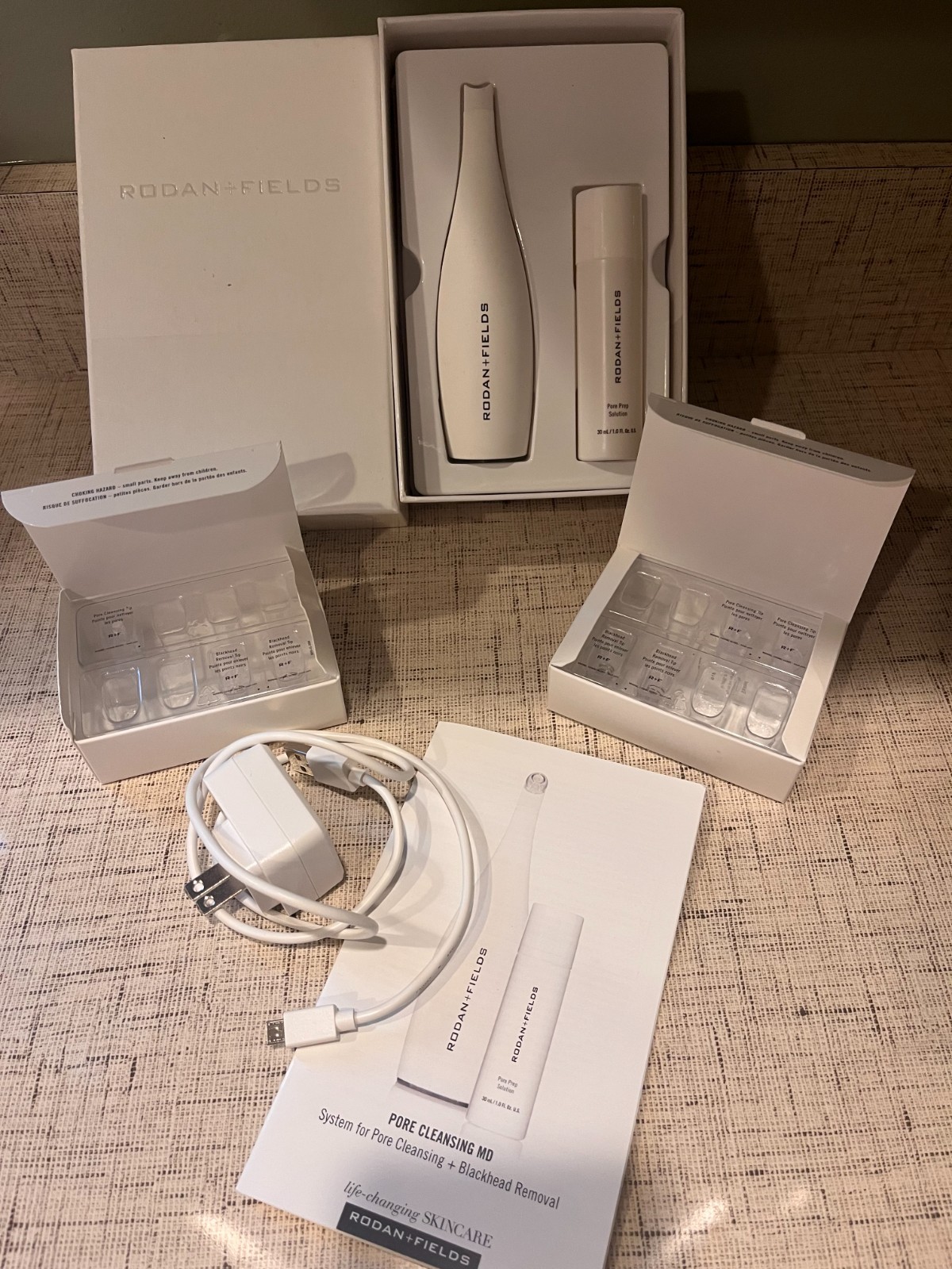 Rodan + Fields Pore Cleansing MD W/Solution, 3 Pore + 4 Blackhead Removal Tips