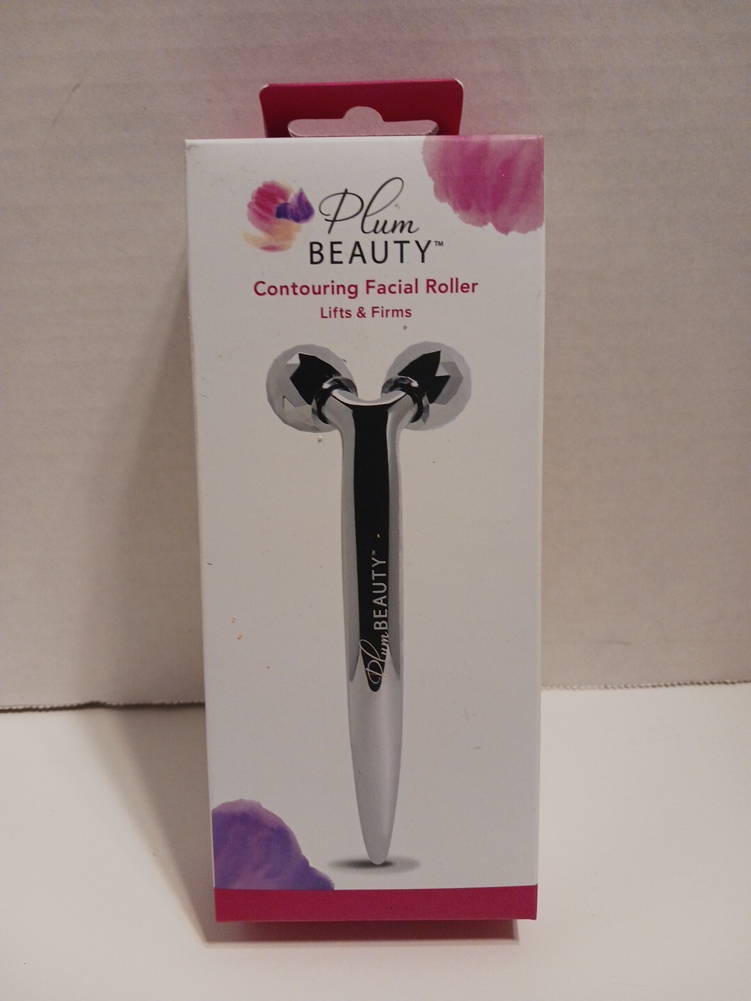 Plum BEAUTY Contouring Facial Roller Lifts & Firms Reduces Puffiness Skin Care