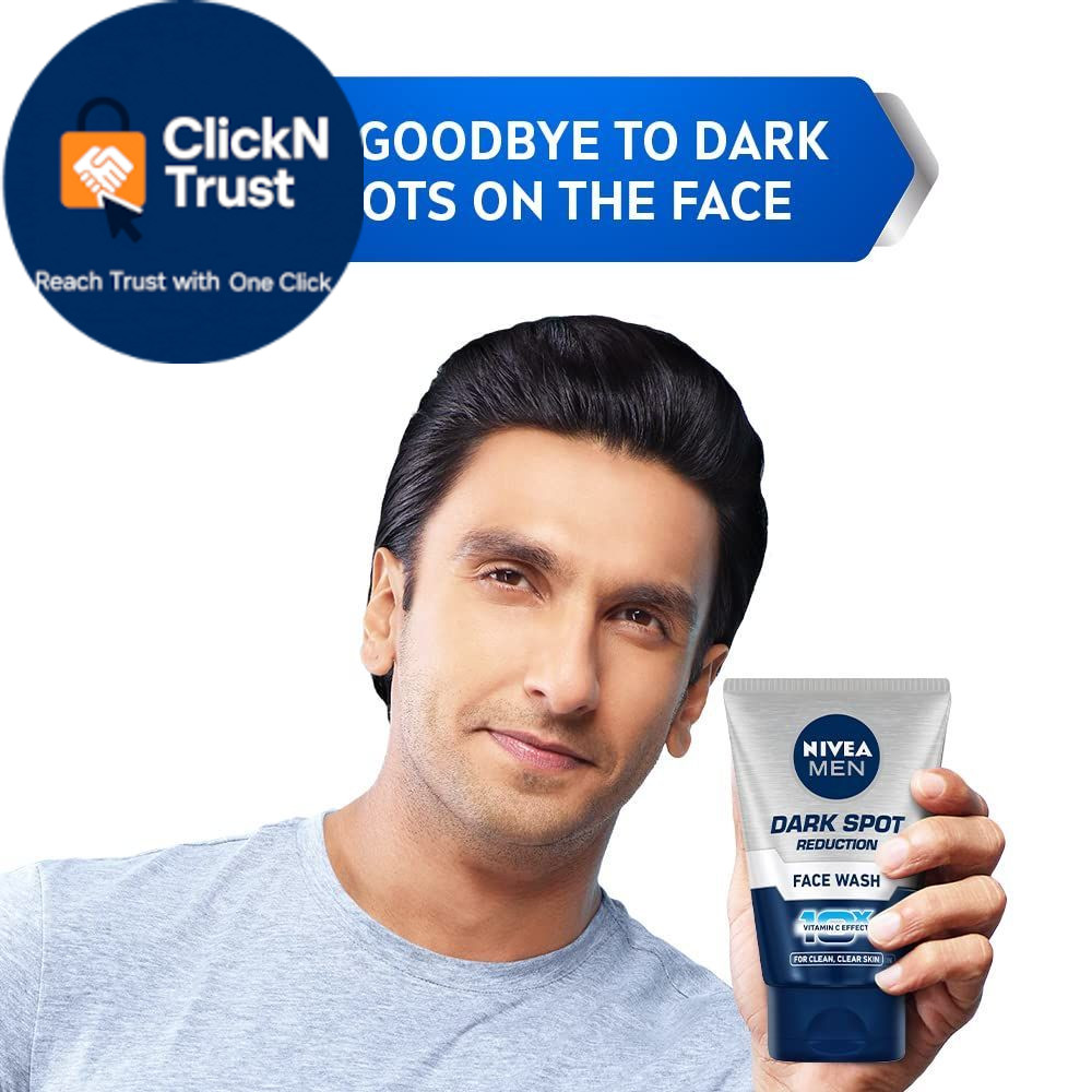 Nivea Men Dark Spot Reduction Face Wash (10X 1.76 Ounce (Pack of 1)