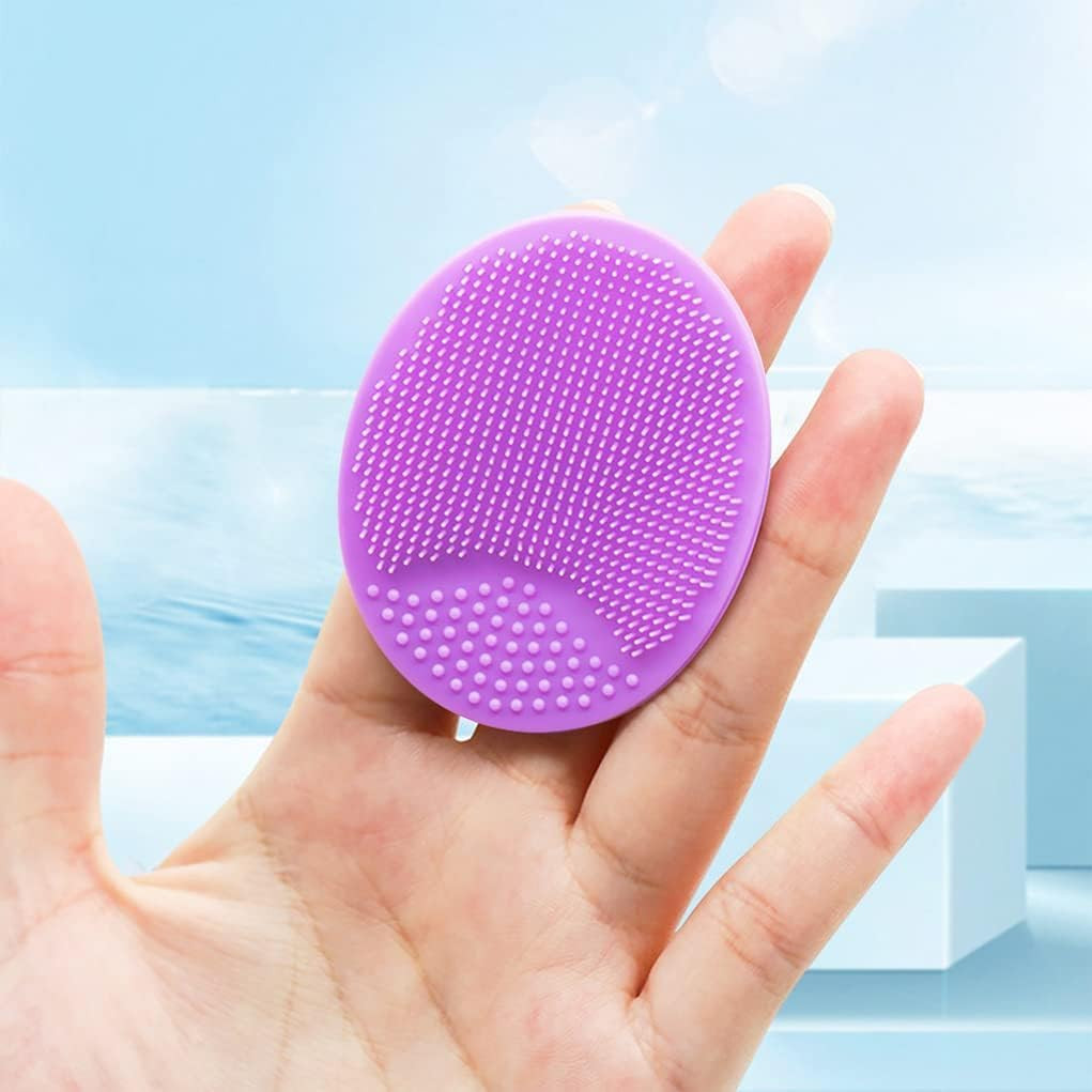 Face Scrubber, Silicone Face Scrubber, Soft Silicone Facial Cleansing Brush Face