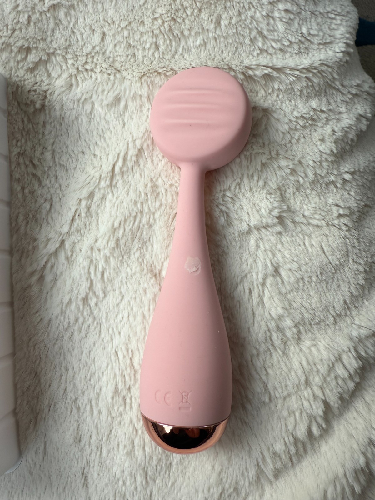 NWD $99 PMD Clean Smart Facial Cleansing Device in Blush (Missing battery)