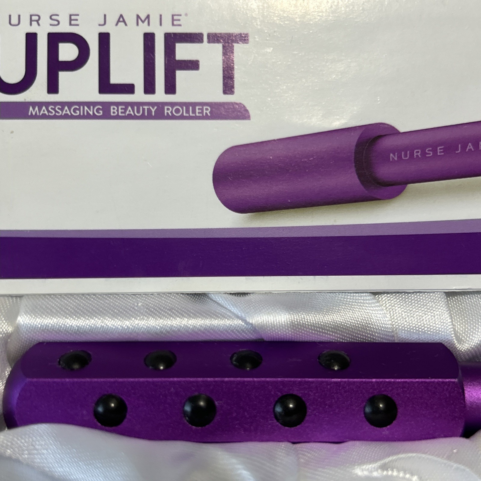 Nurse Jamie Uplift Massaging Beauty Roller “Purple” Uplift Tool 7-1/2” Aluminum