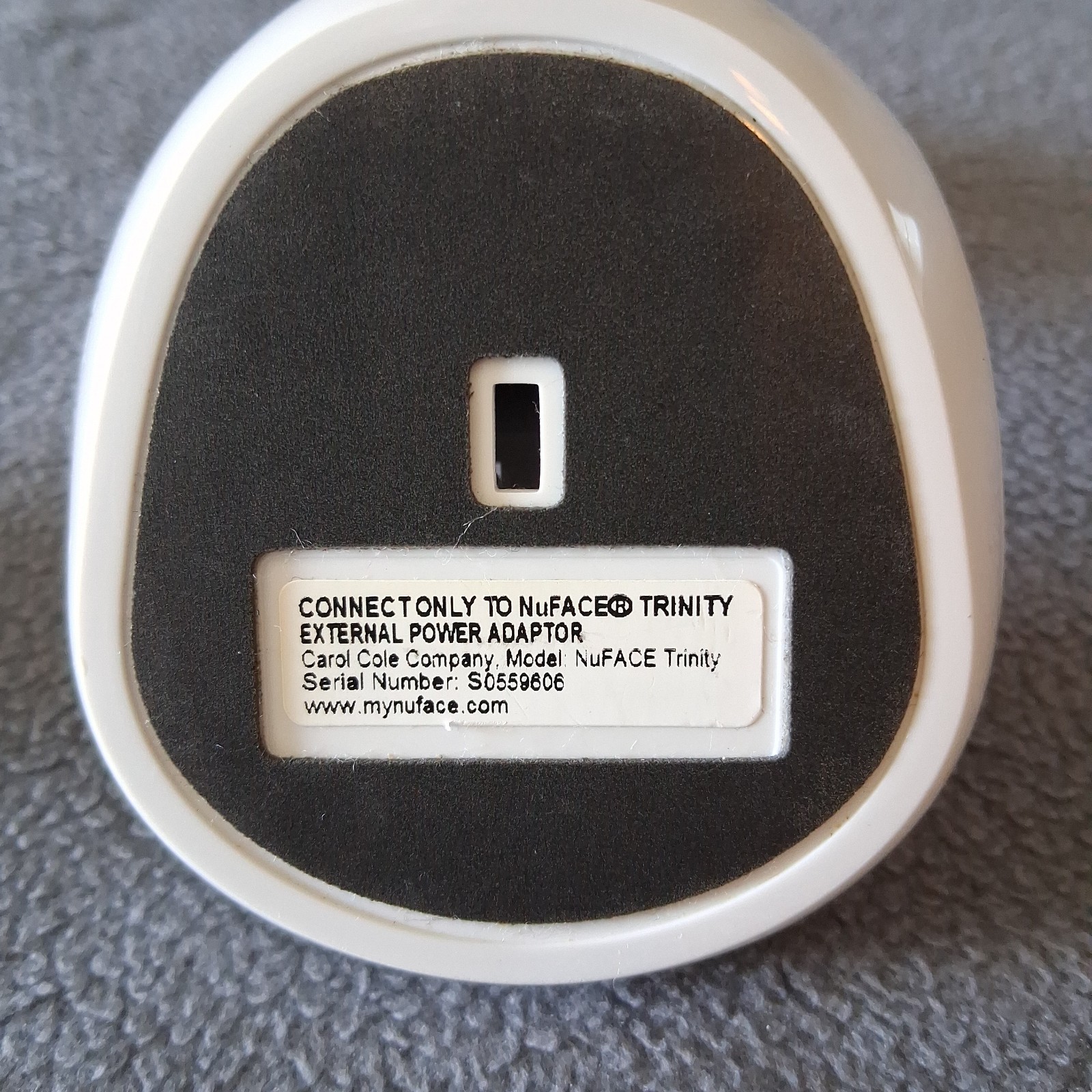 NuFace Trinity Microcurrent Facial Toning Device with Charger, Wrinkle Reducer