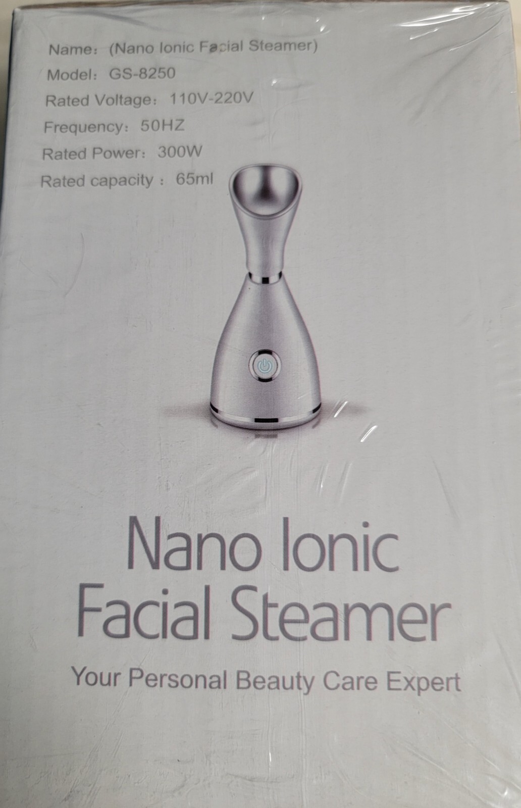 Facial Steamer Nano Ionic Facial Steamer Humidifier Atomizer+5 Blackhead Remover
