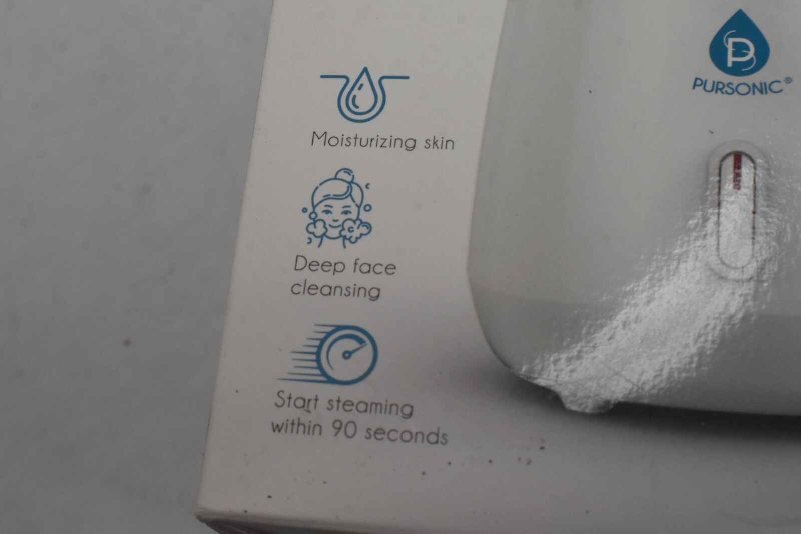 Pursonic Facial Steamer Moisturizing Hydrates Purifier & Nourishes Skin