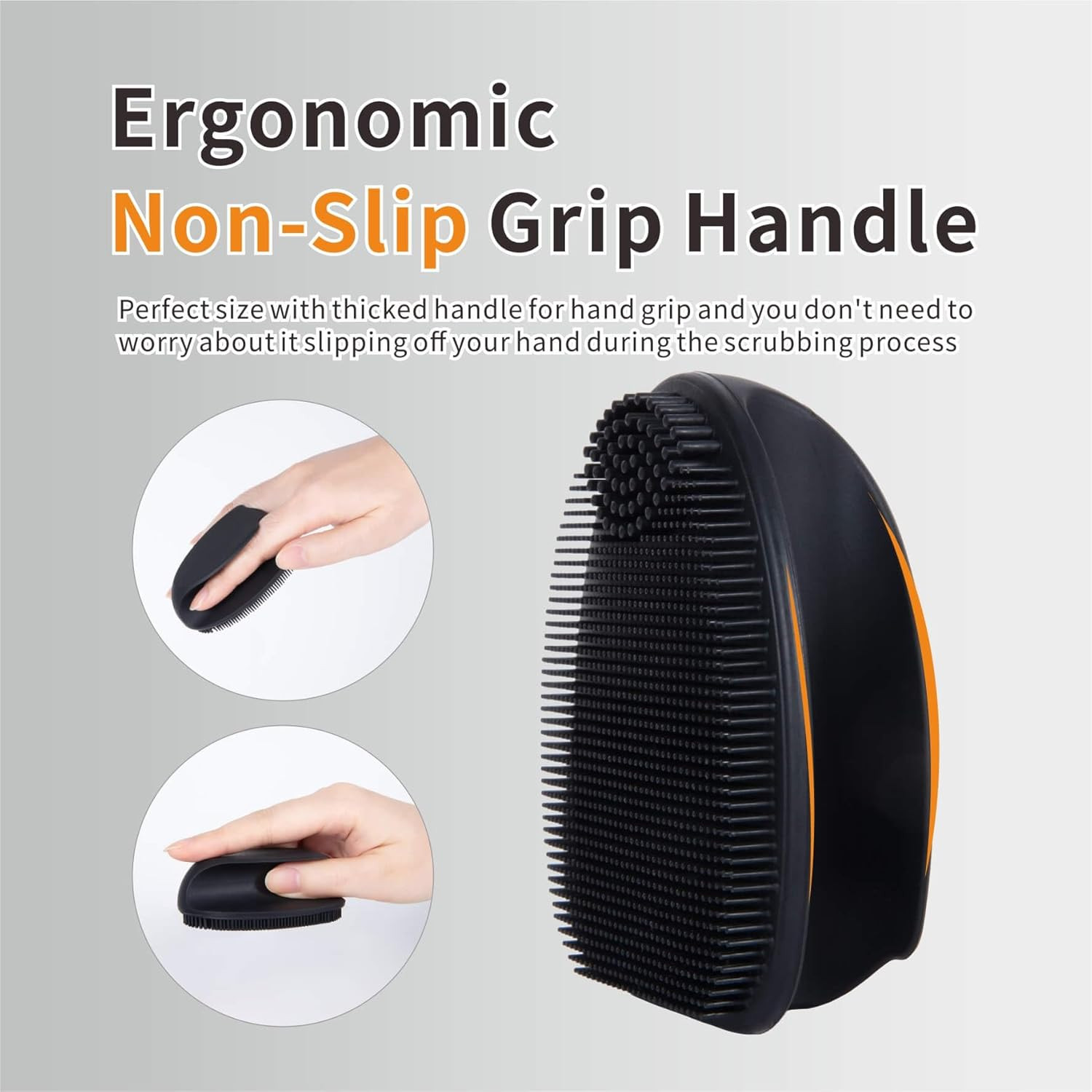 Silicone Face Scrubber,Soft Face Cleansing Brush,Face Pore Blackhead Remover Exf
