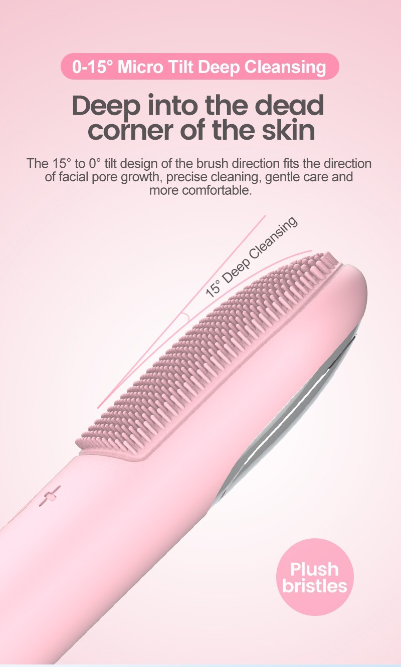 DL009 Hot Compress red blue light cleansing massager- Open Box Very New