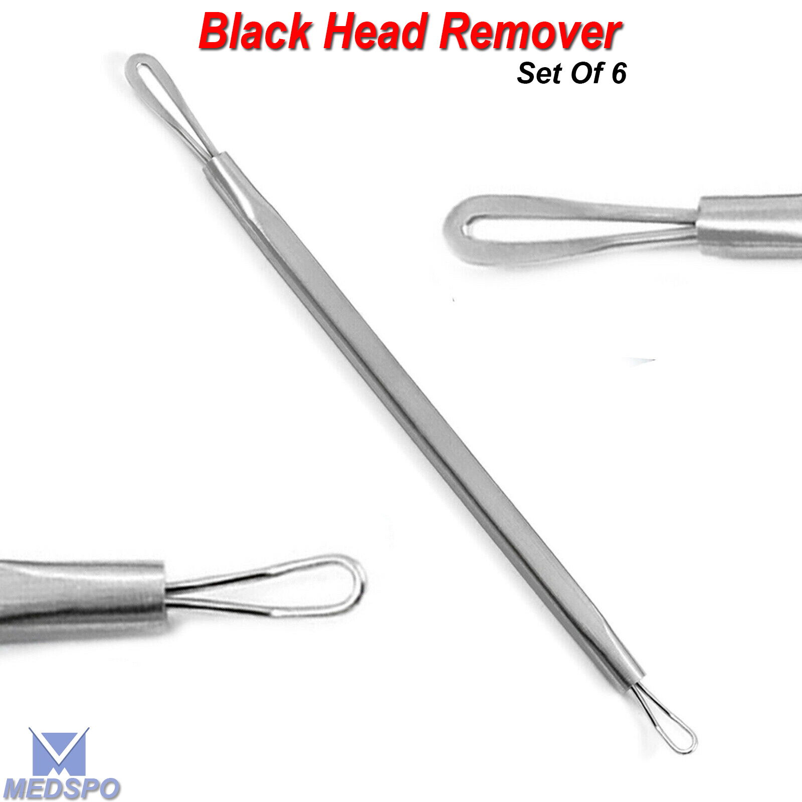 Acne Needle Blackhead Remover Pimple Blemish Comedone Extractor Tools Kits