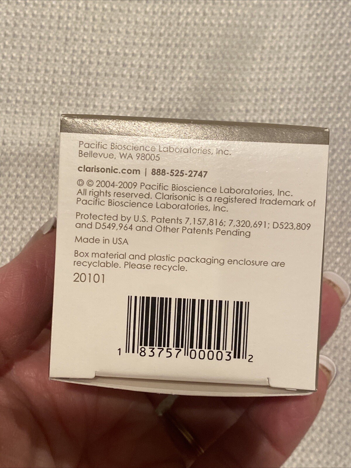 Clarisonic Replacement Brush Head for Normal Skin Genuine NIB