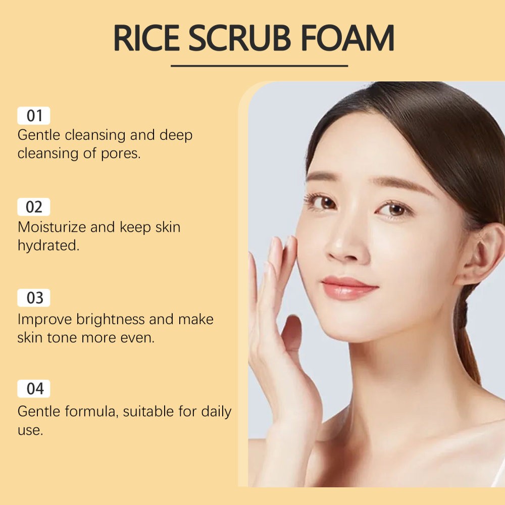 Rice Cleanser ntle Cleansing Hydrating Refreshing Oil Control