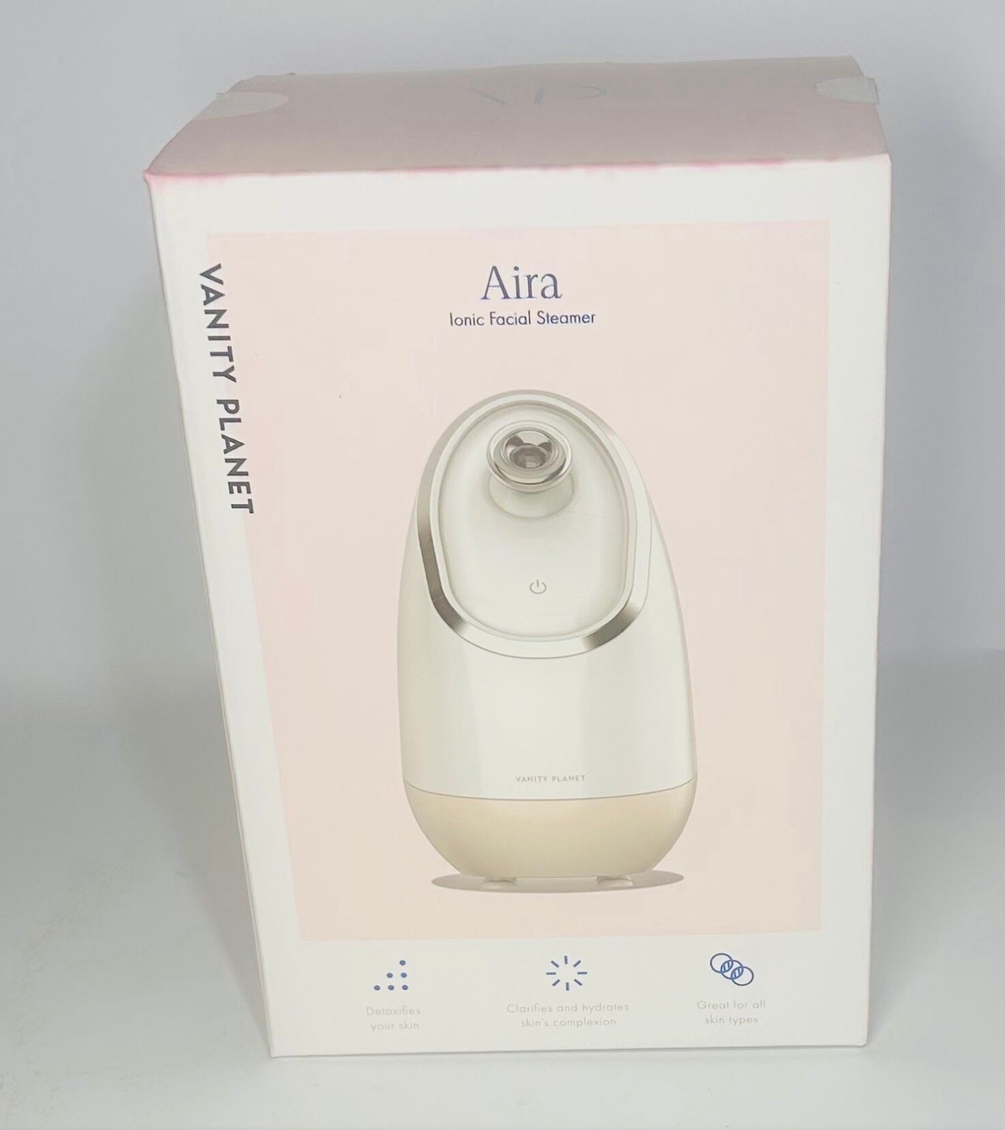 Ionic Facial Steamer Vanity Planet Aira ~Rose Gold Edition ~Detox your Skin