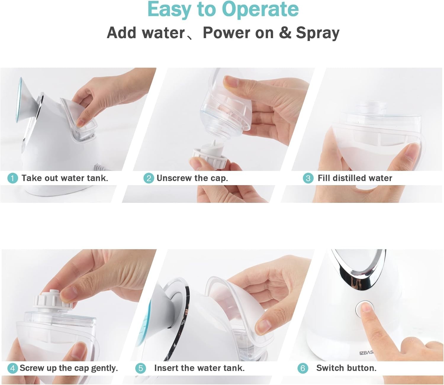 UPGRADED IONIC FACE STEAMER WITH SKIN KIT FOR SPA-LIKE AT-HOME FACIALS
