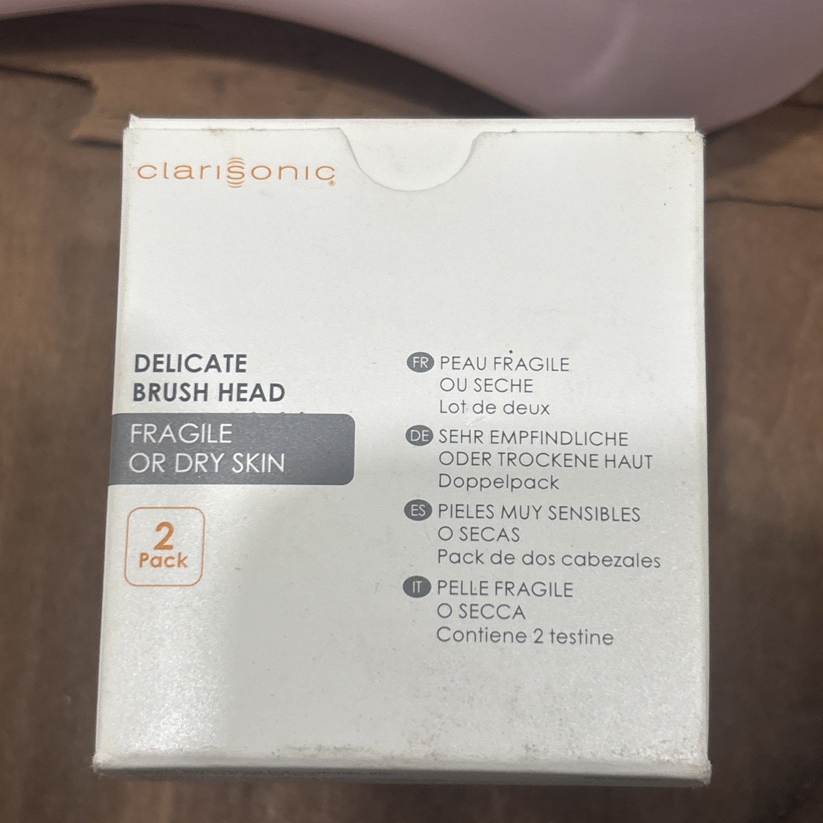 Clarisonic MIA 2 Bundle: Brush, Case, 2 Chargers, NIB Delicate Brush Head
