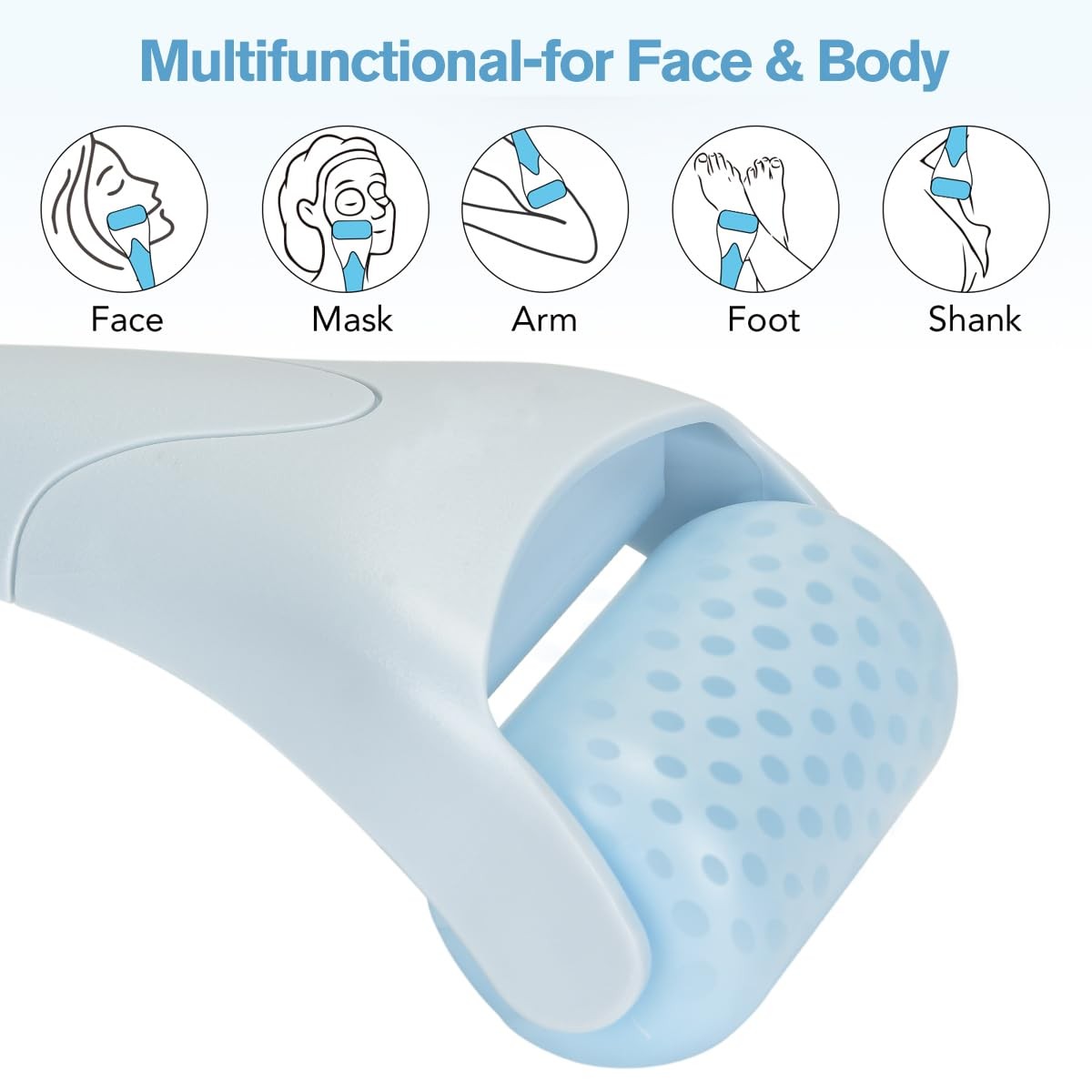 Fronnor Ice Roller for Face,Eyes,Facial Massager Tool,Soothing Skin Care Tool…