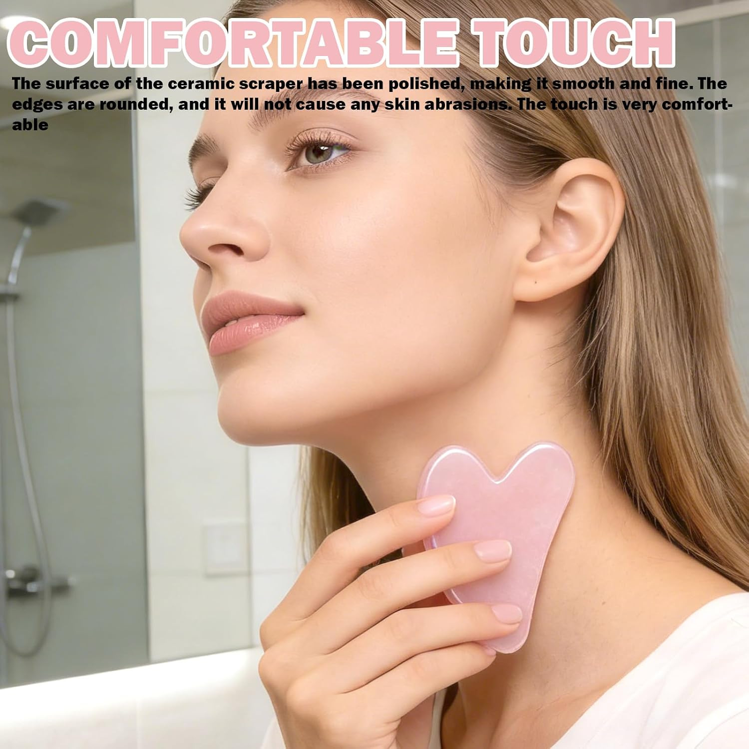2 Pcs Lymphatic Contour Face Brush,Face Brush For Lymphatic Drainage,With Res…