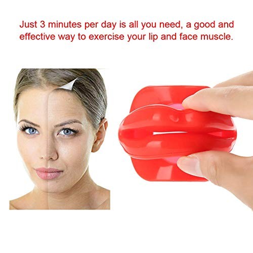 Silicone Lip Trainer Face Exerciser Mouth Muscle Tightener