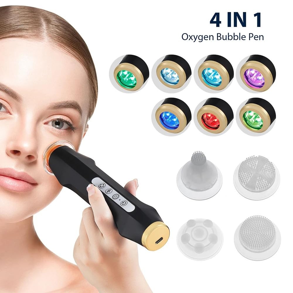Oxygen Professional Handheld CO2 Bubble Pen Rechargeable Facial Beauty Device