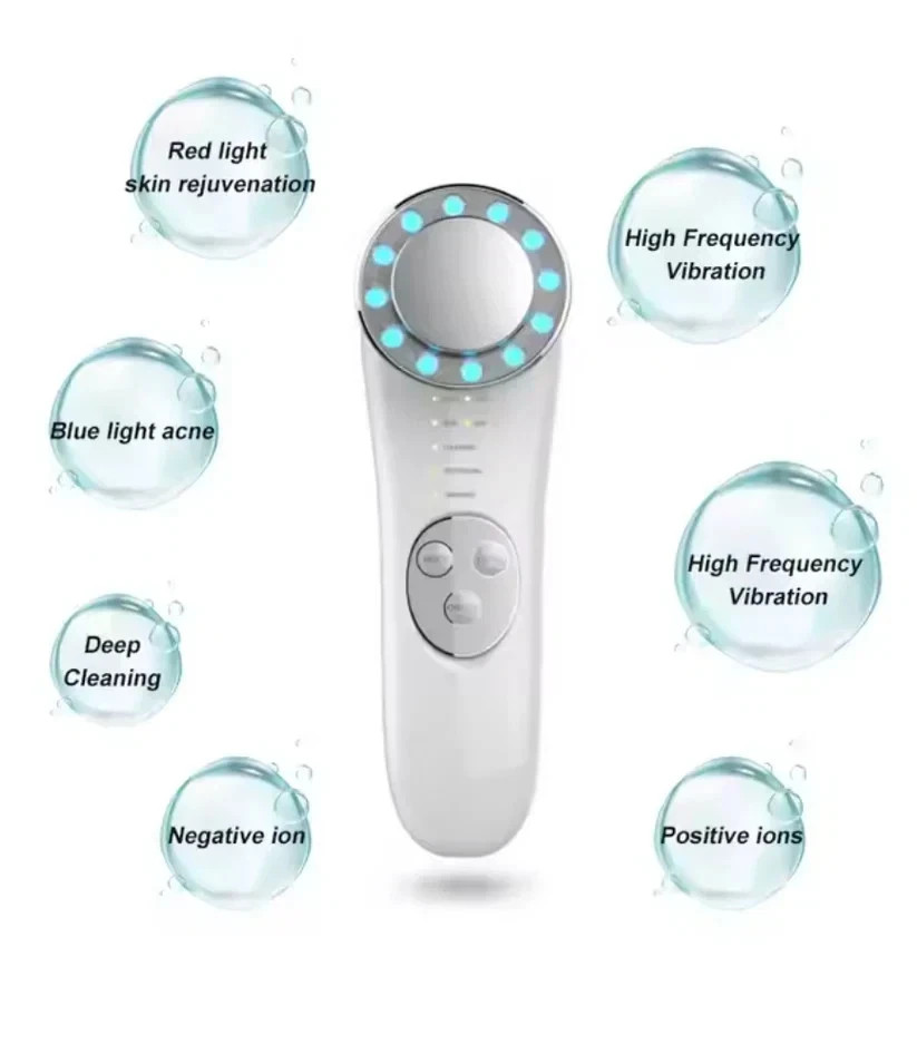 NEW Facial Massager Skin Care Tools 5 In 1 Face Lifting Machine Facial