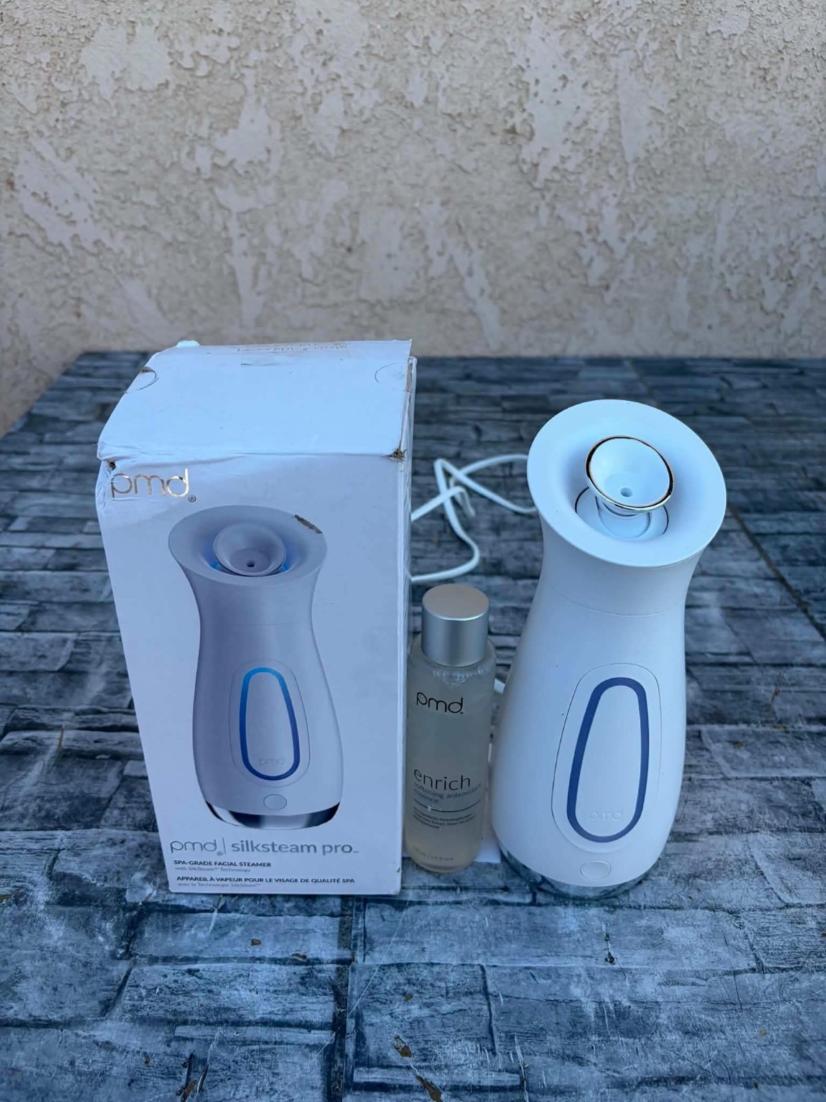 PMD SilkSteam Pro Spa-Grade Facial Steamer with Adjustable Nozzle Open Box