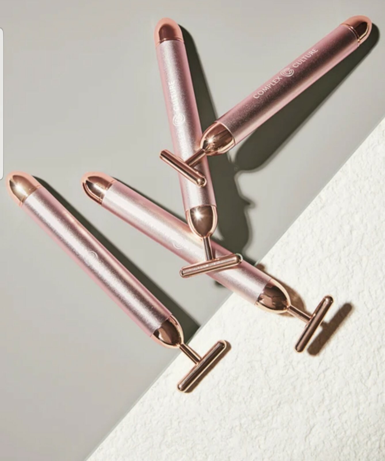complex culture beauty sonic T bar facial massager
