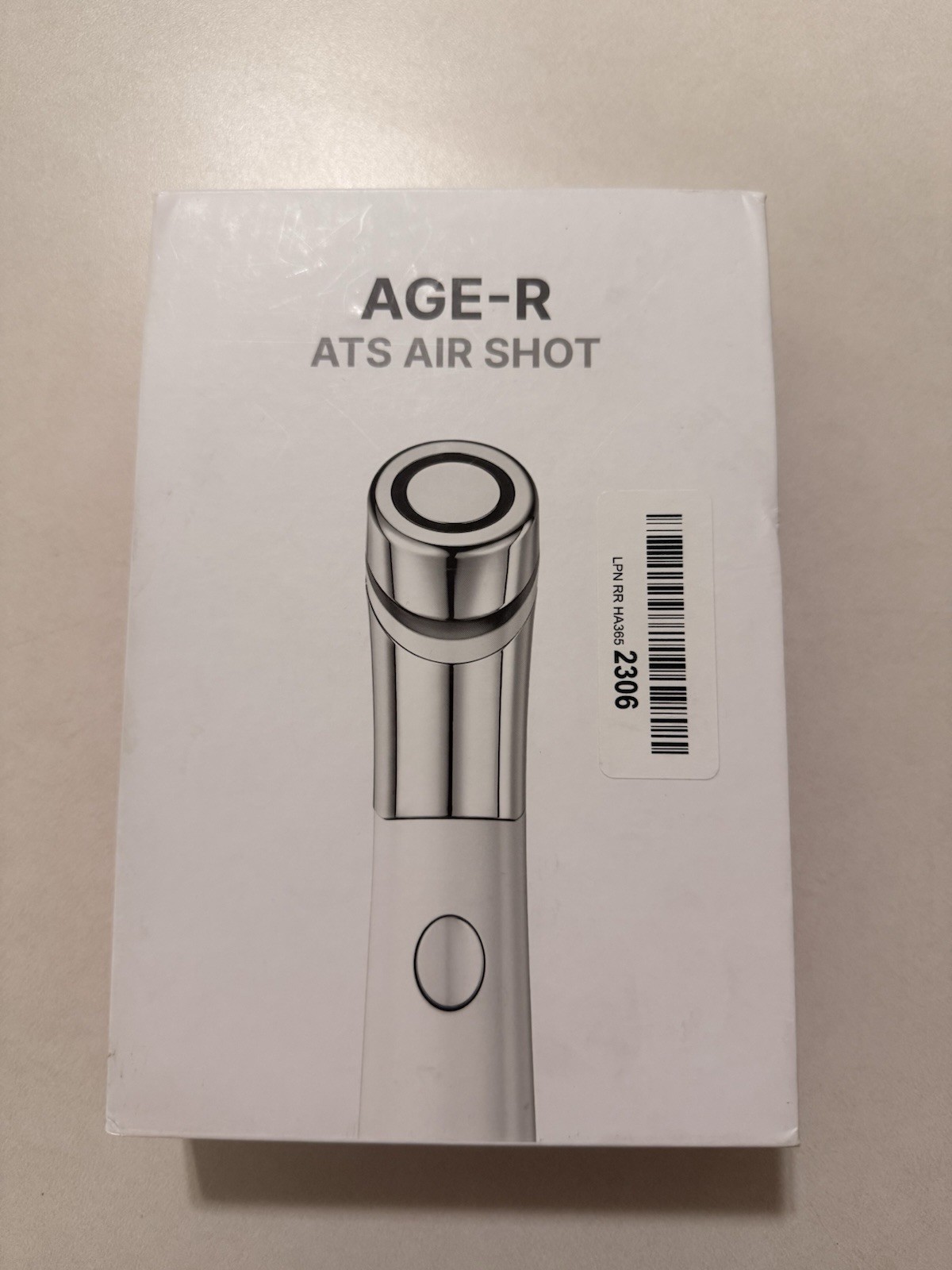 Medicube AGE-R ATS AIR SHOT Facial Toning Device USB White/Silver