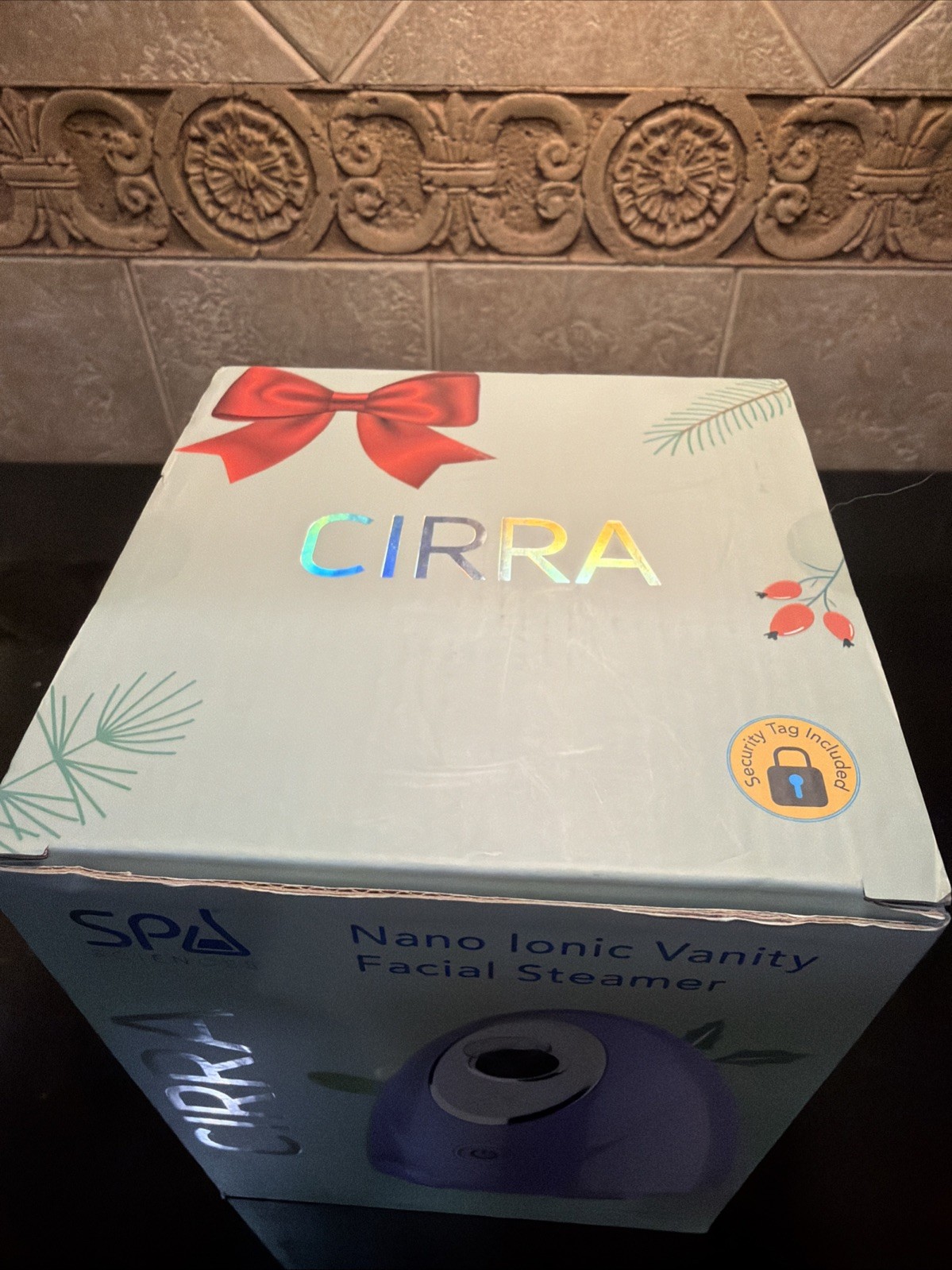 Spa Sciences Cirra Nano Ionic Vanity Facial Steamer Lavender Essential Oil