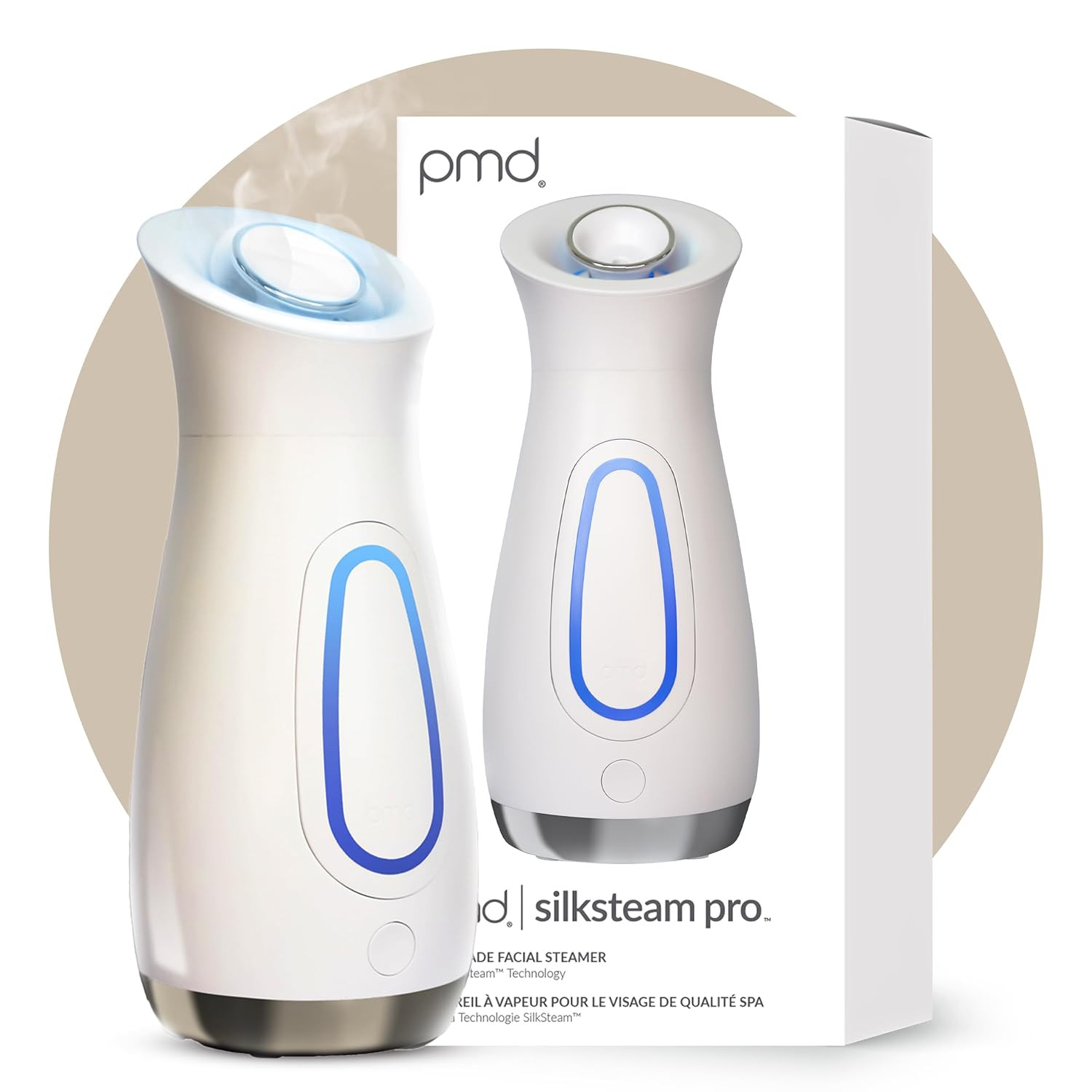 PMD Silksteam Pro – Spa-Grade Facial Steamer with Silksteam Technology – Rapid S