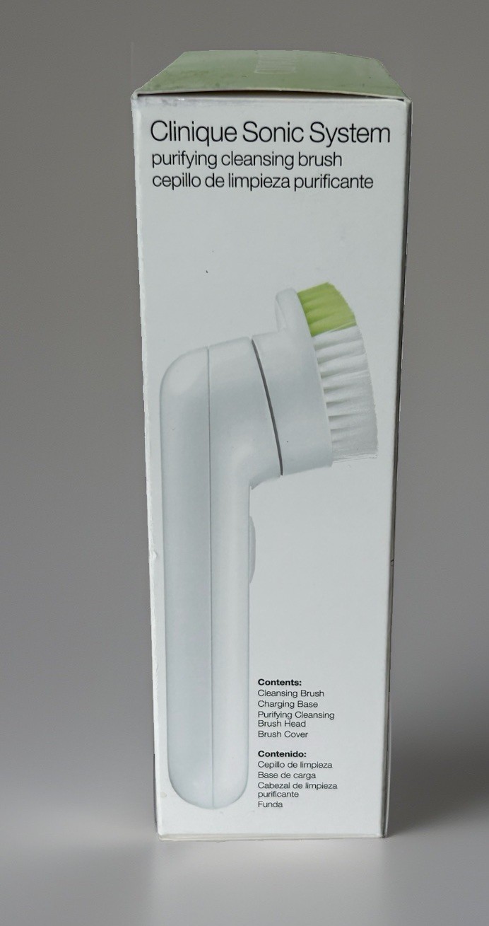 Clinique Sonic System Facial Purifying Cleansing Brush Rechargeable New