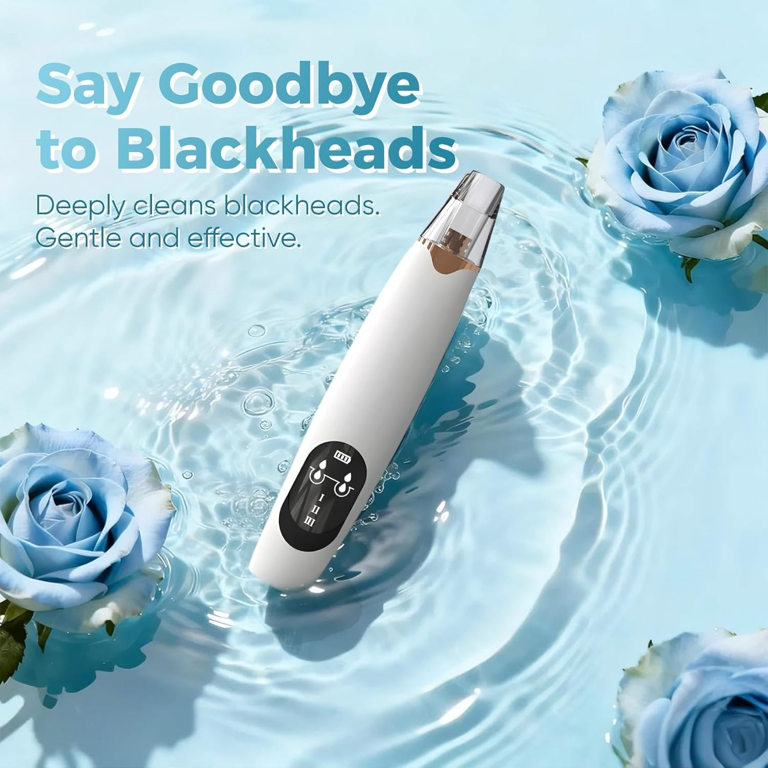 Facial Pore Blackhead Remover Vacuum – Facial Pore Cleaner 3 Adjustable Suction