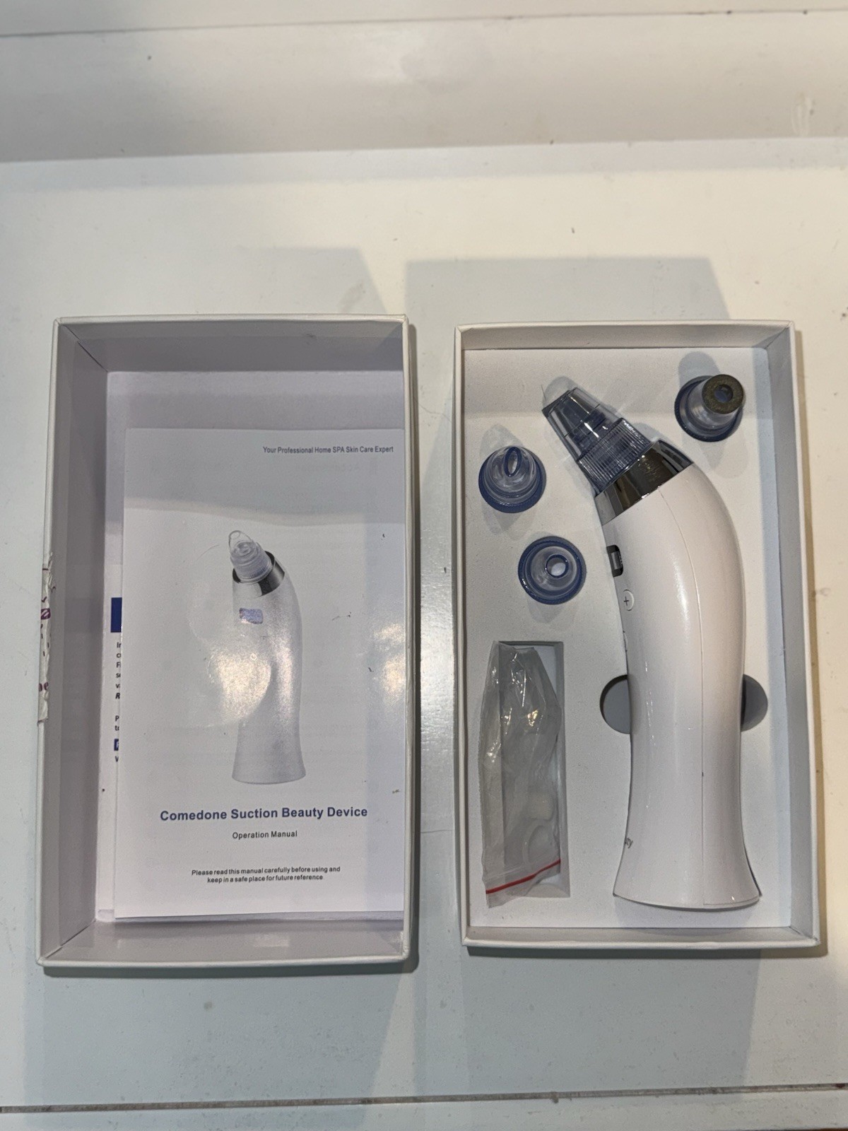 Pore Vacuum with Attachments Barely Used and Deep Cleaned with Original Box
