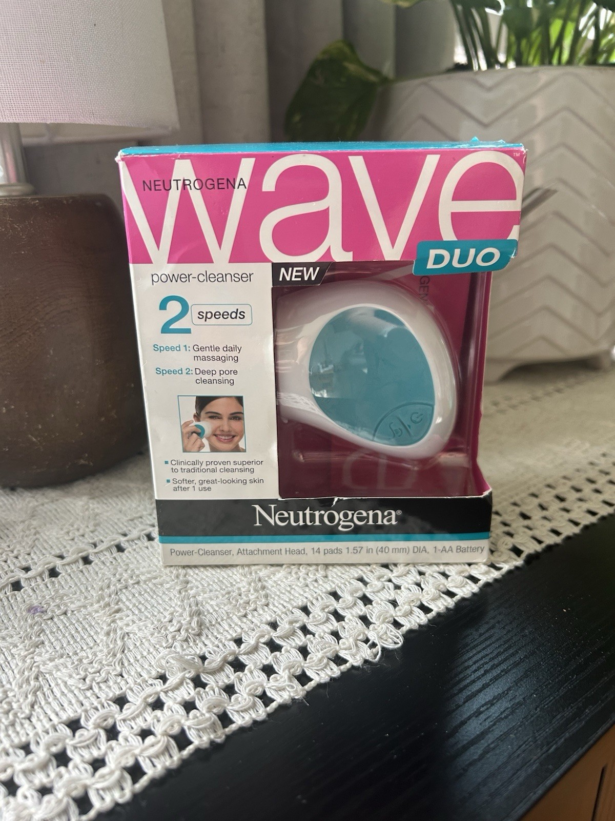 NEW Neutrogena Wave 2-Speed Vibrating Power-Cleanse Limited Edition Discontinued