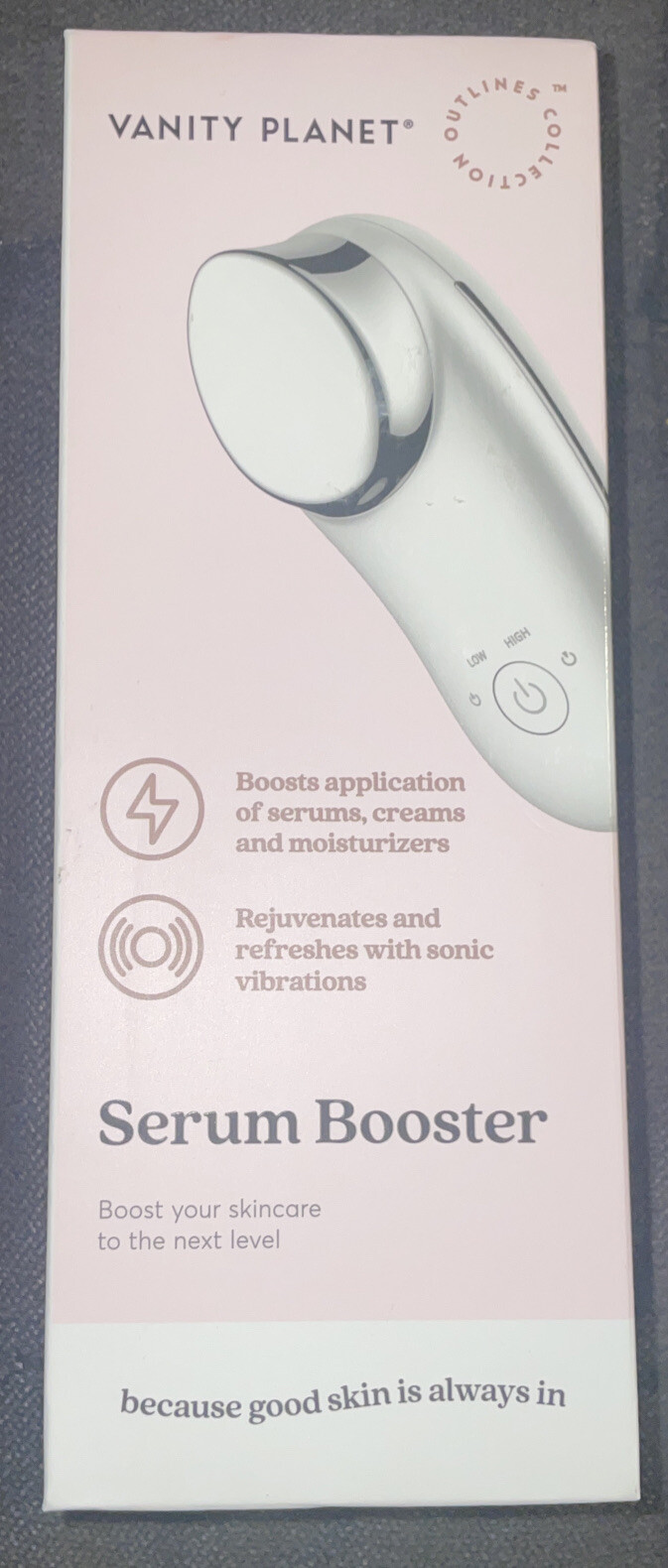 Serum Booster by Vanity Planet Rejuvenates & Refreshes w/ Sonic Vibrations