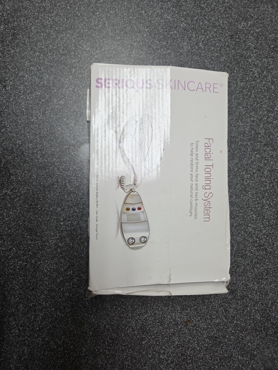 Serious Skincare The EGG Facial Toning System New Sealed – Purple Lilac Color