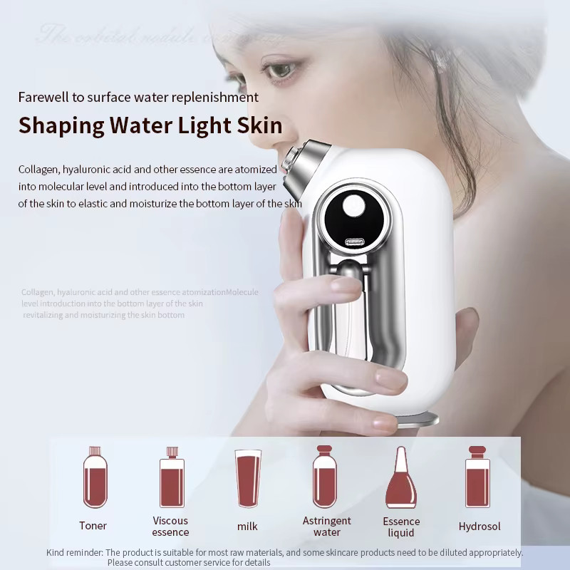 Facial Skin Moisturizing Mist Sprayer Airbrush Facial Deep Cleaning Oxygen Tools