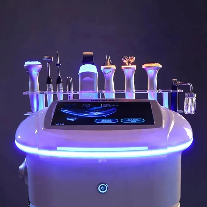 9 in 1 Hydra Machine Aqua Facial Device Beauty Health Aquaskin Smart Oxygen Jet