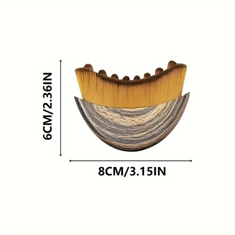 New Lymphatic Contour Face Brush, Dry Brushing Face Brush, Lymphatic Drainage