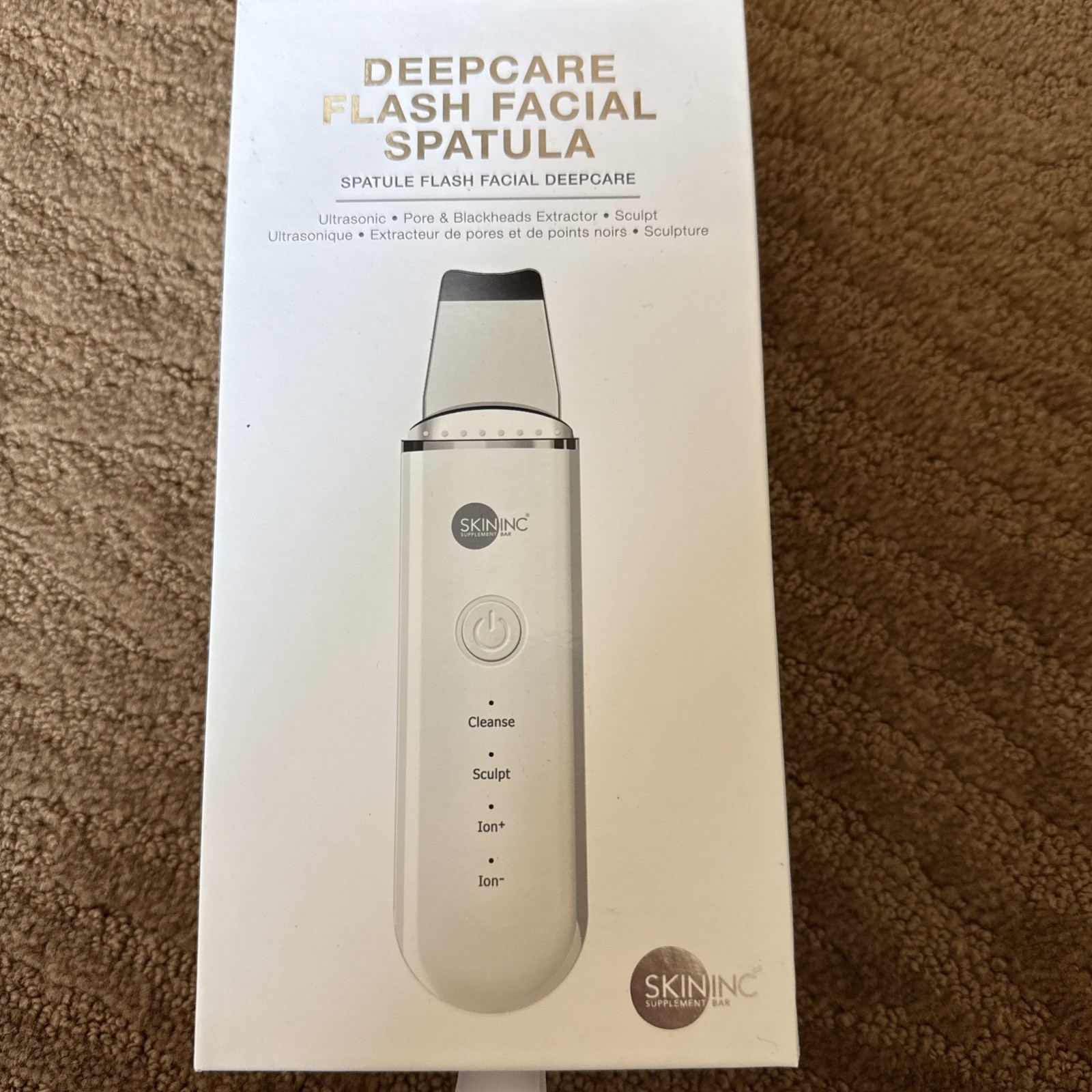 SkinINC Deep Care Flash Facial Spatula NEW